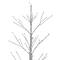4ft. Pre-Lit White Birch Twig Artificial Christmas Tree, Pure White LED Lights